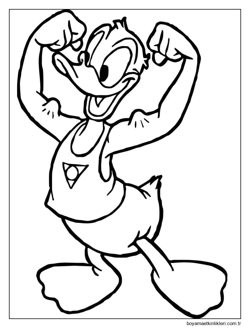 Güçlü Donald Duck