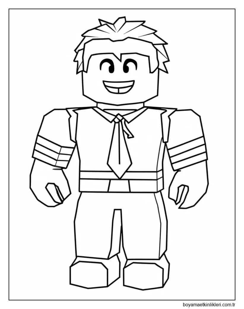 Gülümseyen Roblox Oyuncusu