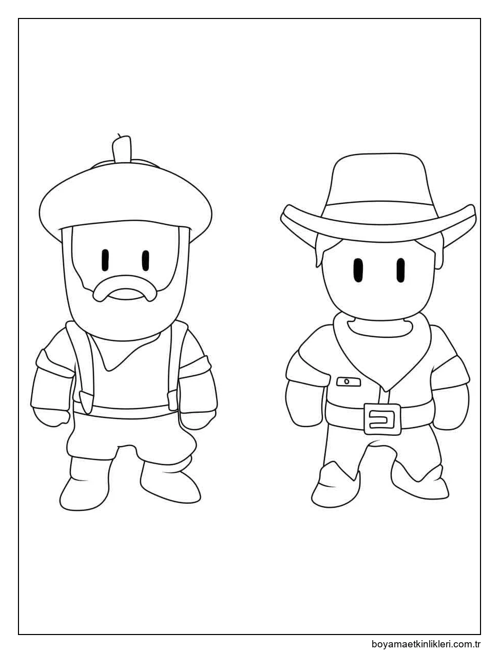 Karakterler Stumble Guys