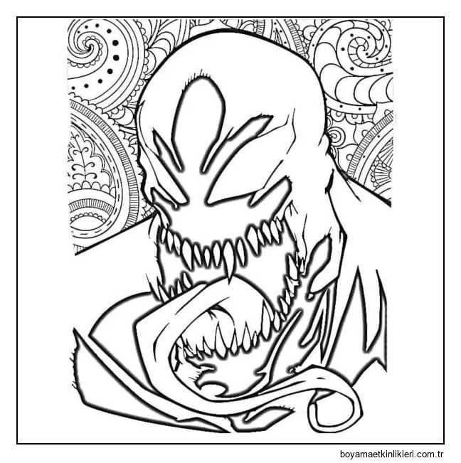Karmaşık Venom çiz