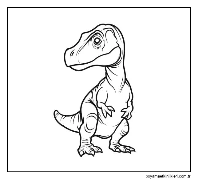 Küçük Dinozor Çiz