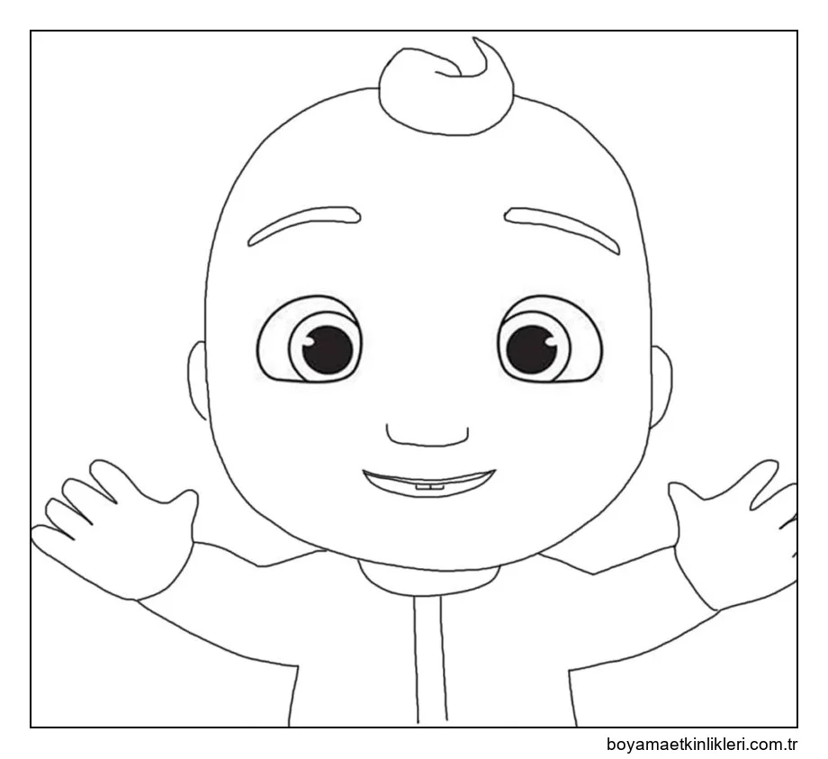 Küçük Johnny Cocomelon boyama oyunu