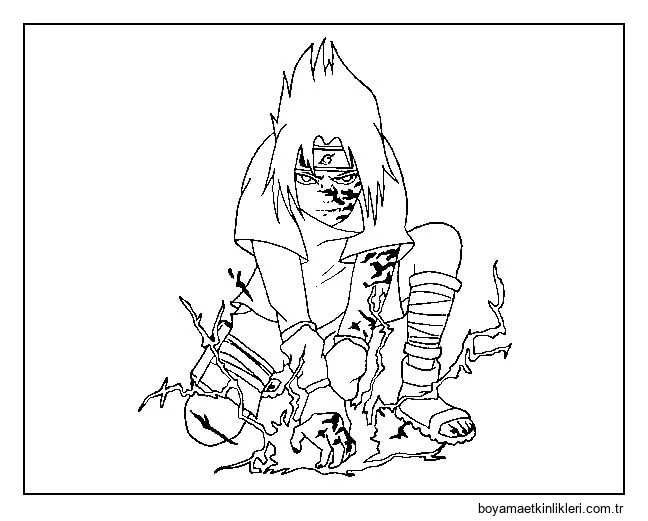 Küçük Sasuke'nin Karanlık Mühür Modu