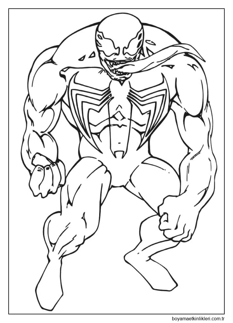 Muhteşem Venom'u ücretsiz çizin
