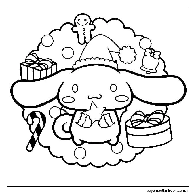 Noel'de Cinnamoroll çiz