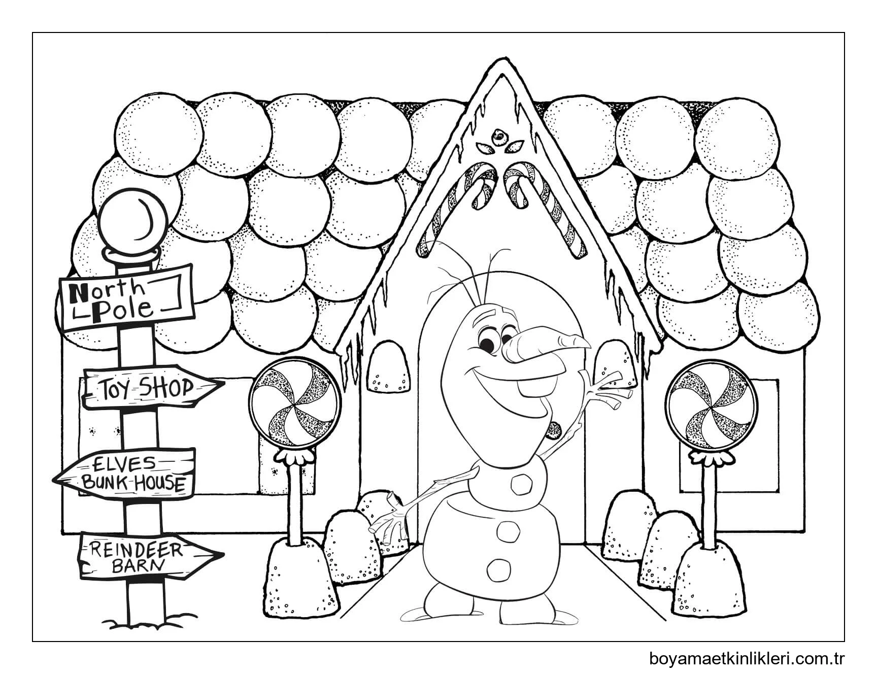 Olaf ile Zencefilli Ev