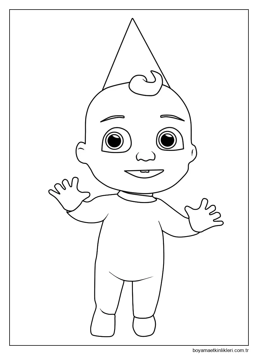 Perky Jay – Jay coloring page