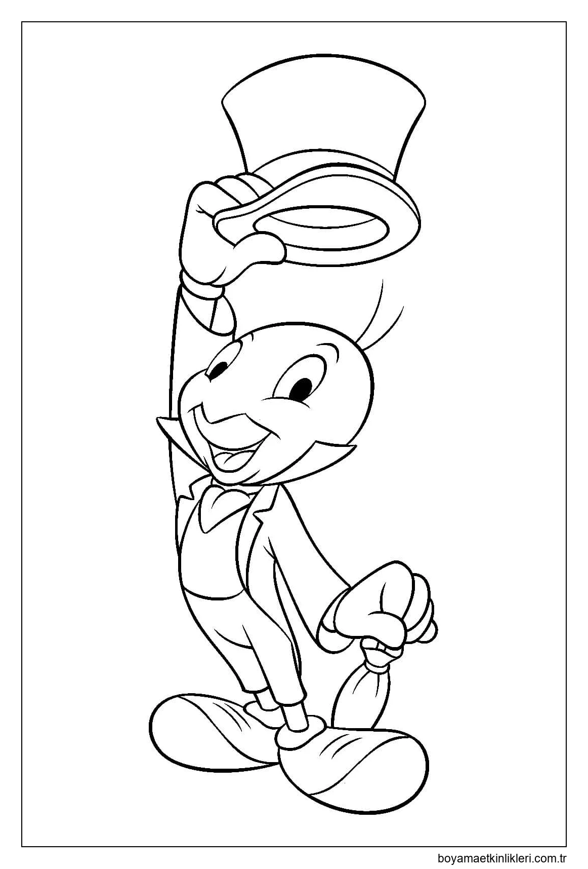 Pinokyo'da Jiminy Kriket