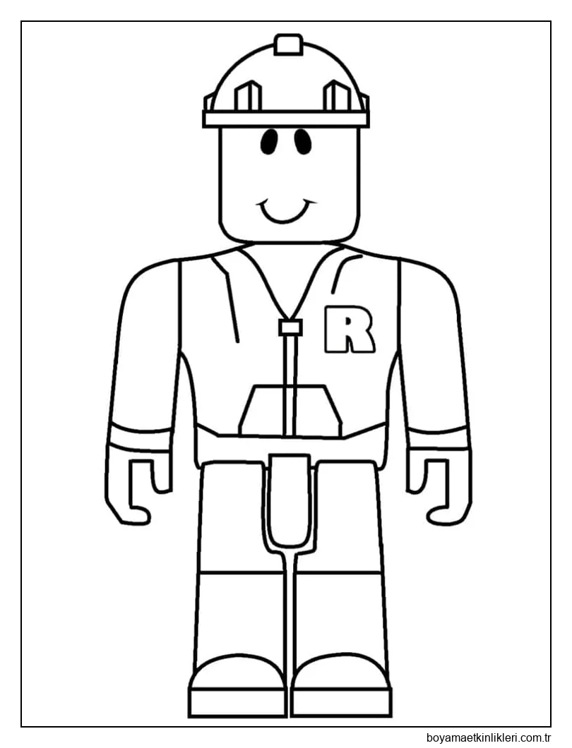 Roblox Ücretsiz Yazdırılabilir