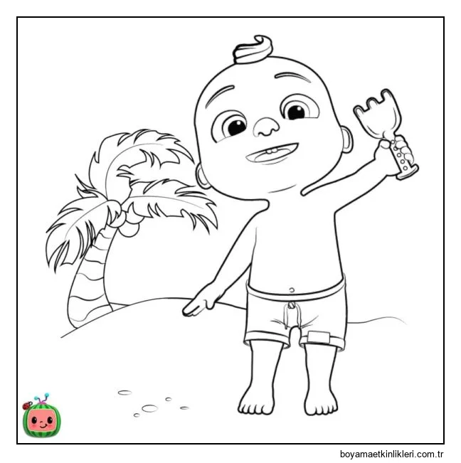 Serinin ana çocuğu kumda oynamayı çok seviyor.