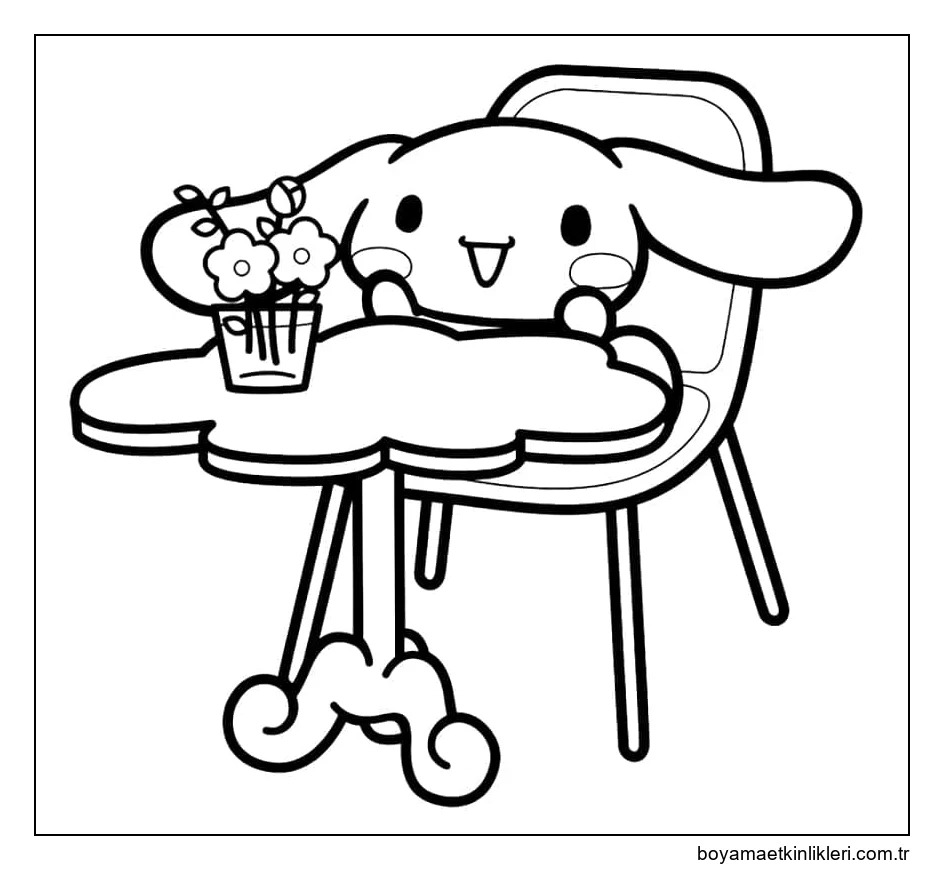 Sevimli Cinnamoroll'u çiz