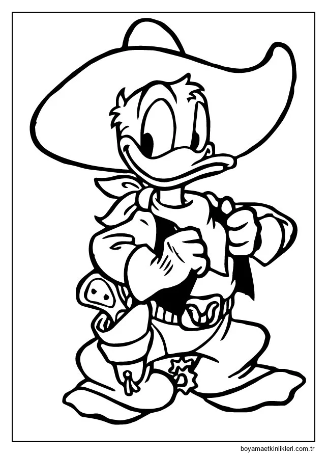 Sevimli Donald Ördek