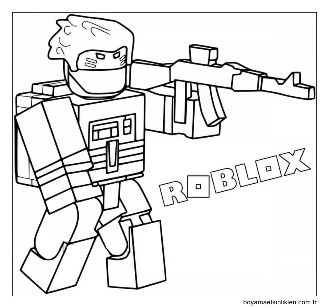 Silahlı Karakter Roblox