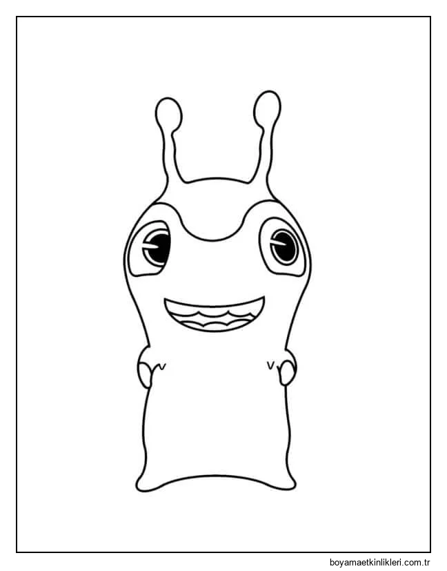 Slugterra Daki sevimli sümüklü böcek