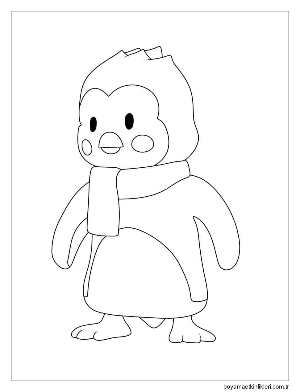 Stumble Guys Soğuk Penguen