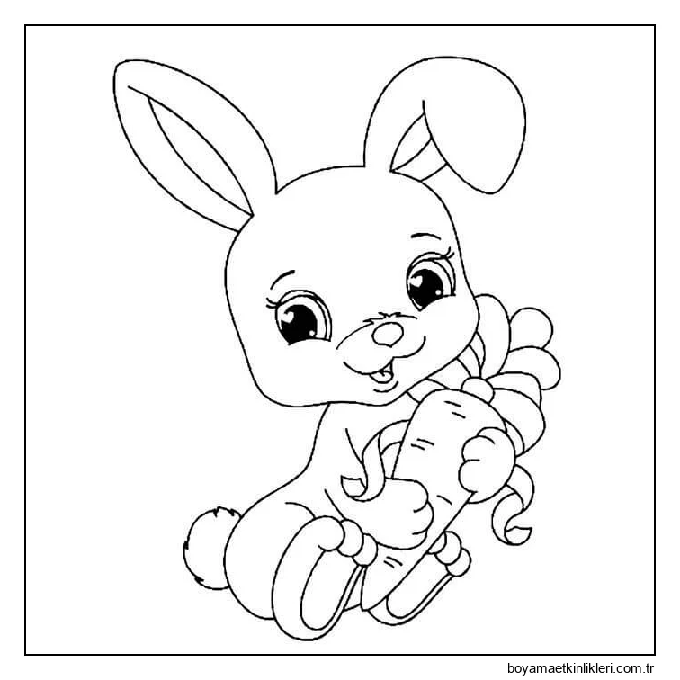 Tavşan Tutarak Havuç