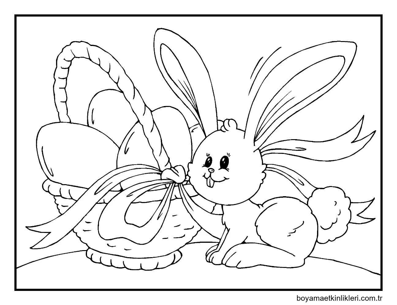 Tavşan Ve Paskalya Yumurtaları