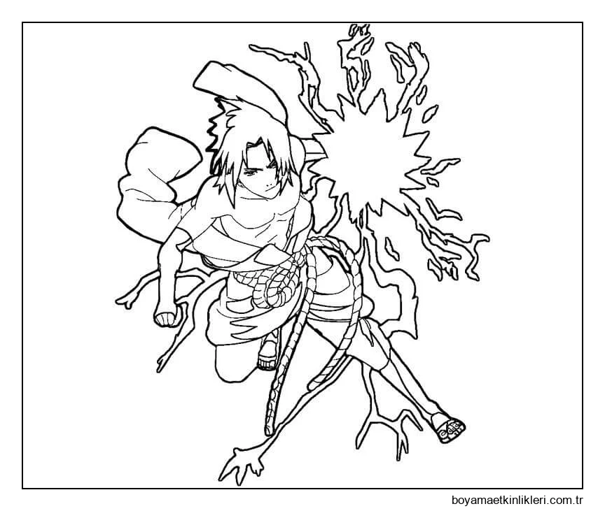 Uchiha Sasuke Dövüşü