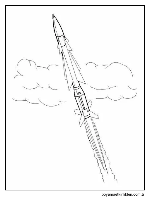 Ücretsiz Yazdır Roket