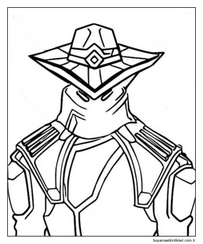 Valorant Ajanı Cypher'ı çiz