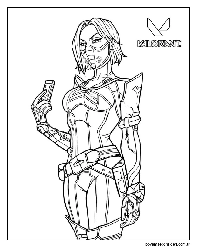 Valorant Viper'ı çiz