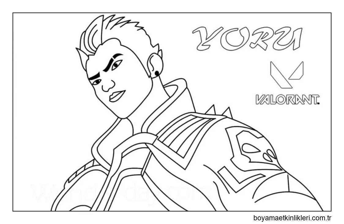 Valorant Yoru'yu çiz