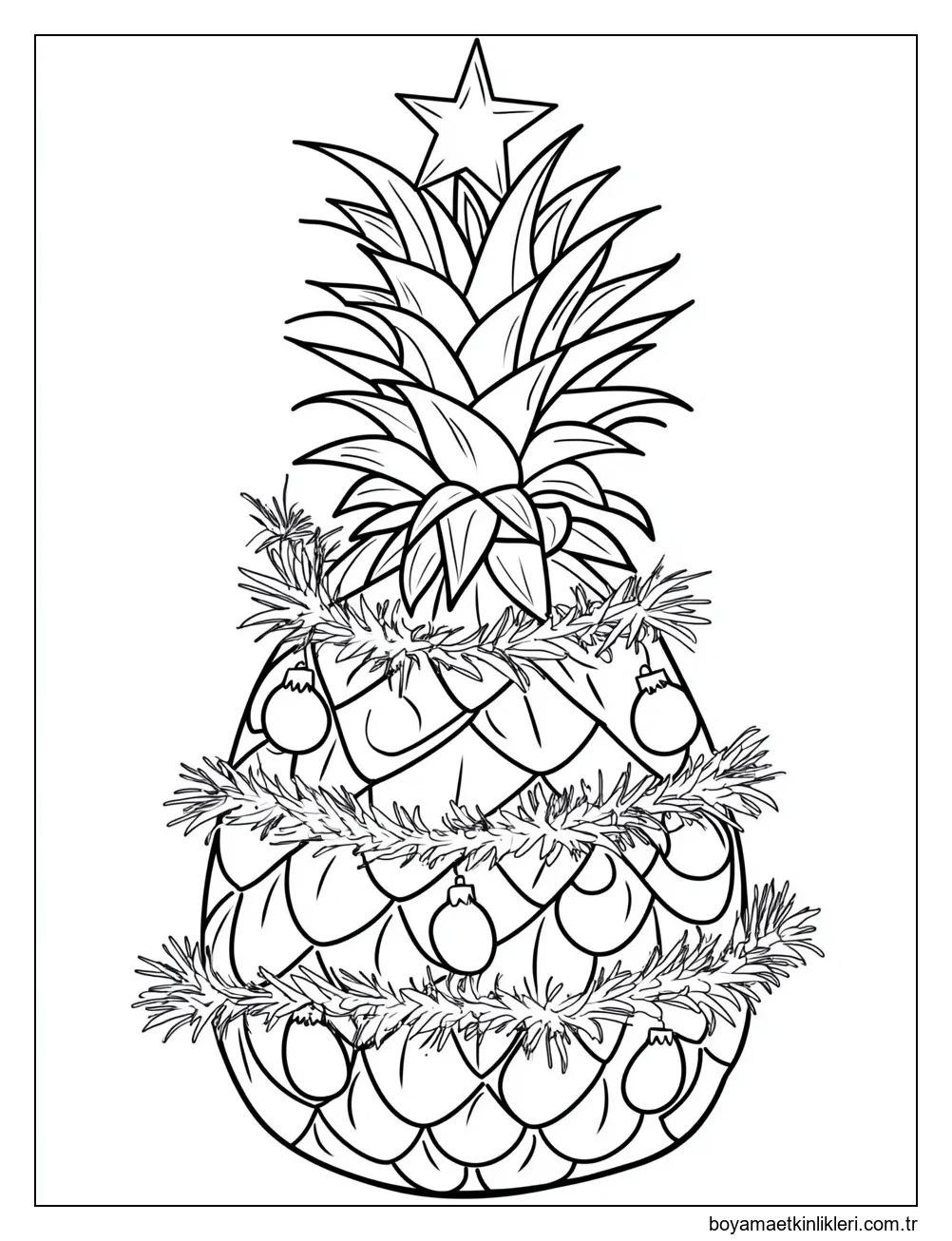 Ananas 3'i çiz