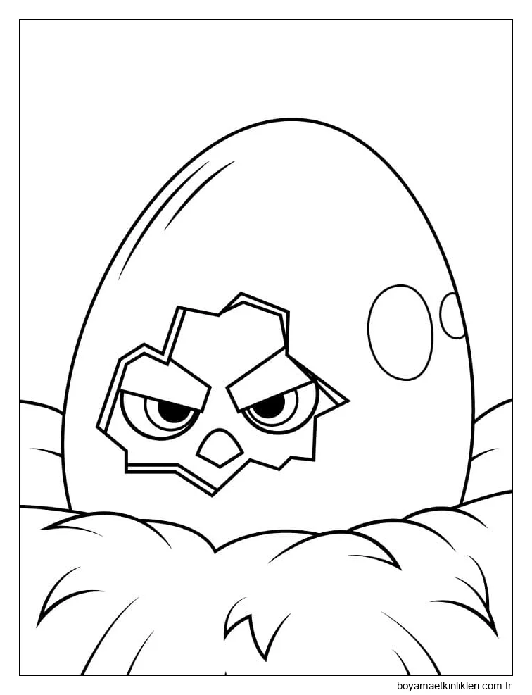 Angry Birds Boyama