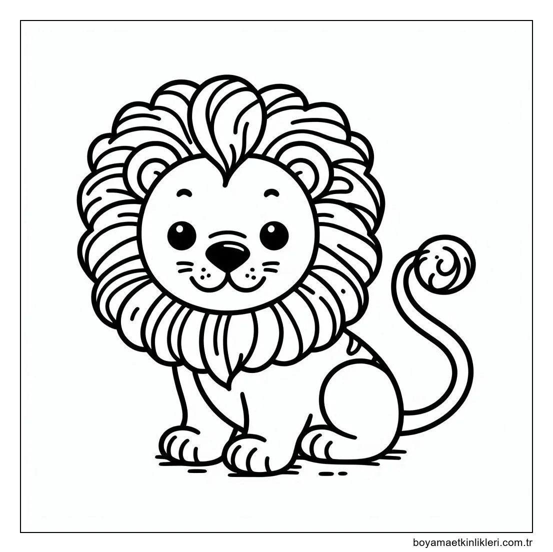 Aslan çizmek kolaydır