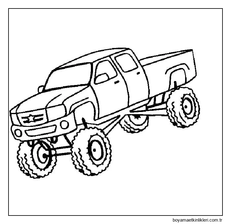 Basılacak Canavar Kamyon