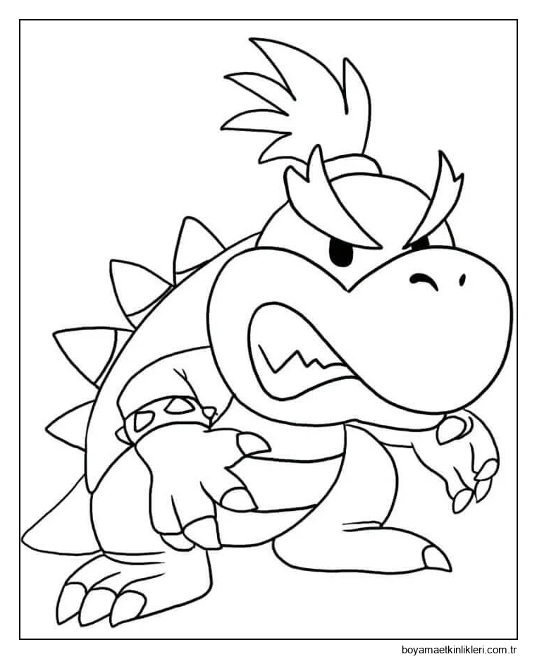 Bowser Jr. Kızgın