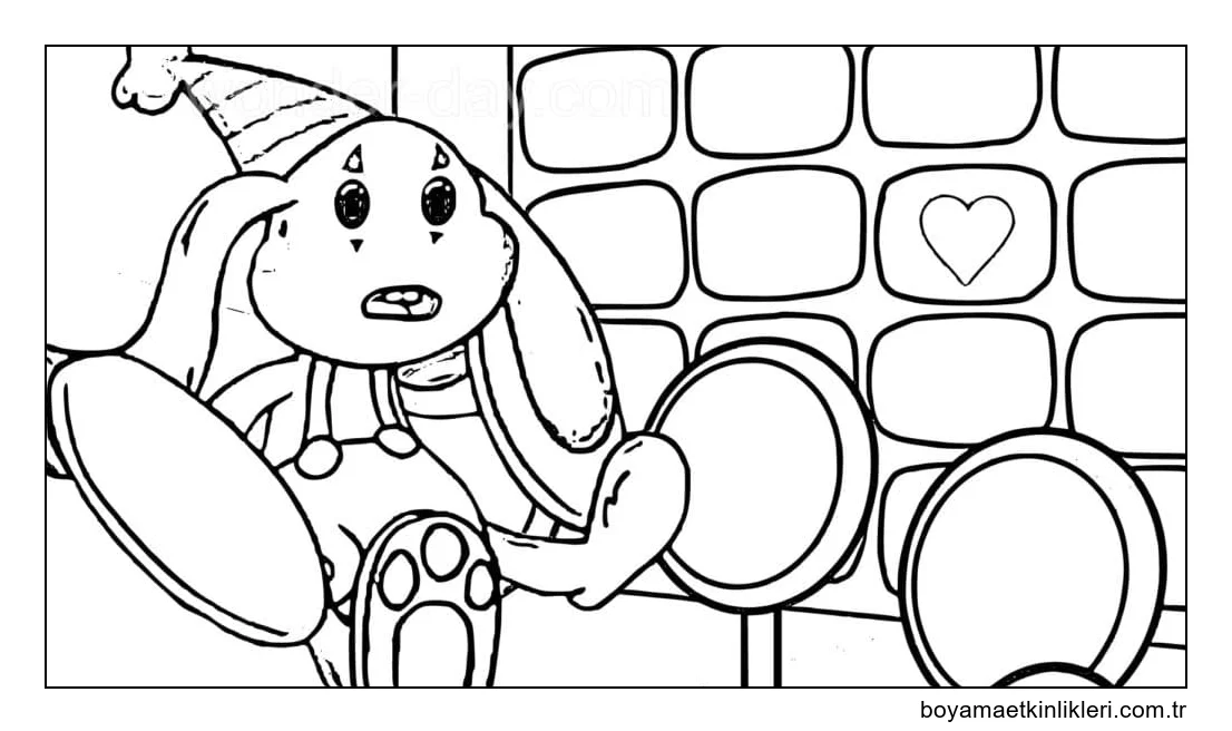 Bunzo Tavşanı çizimi