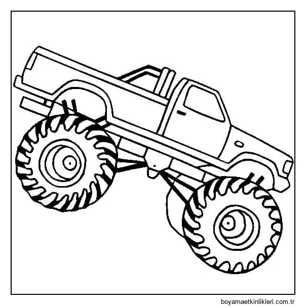 Canavar Kamyon Maliyetsiz Resim