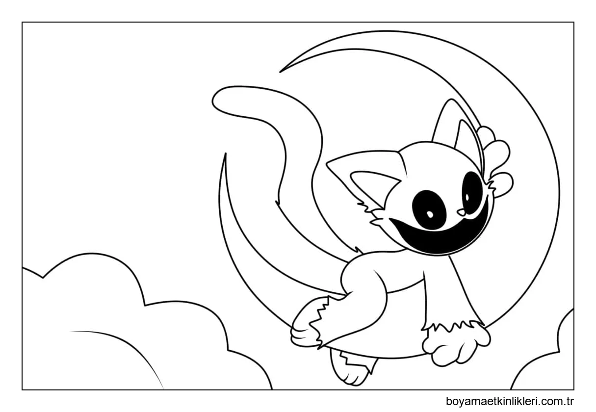 Catnap Gülümseyen Yaratıkları Çiz