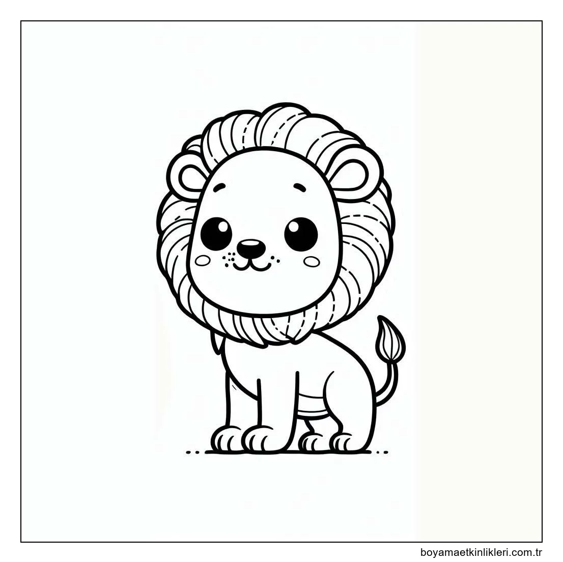 Chibi aslan çizimi