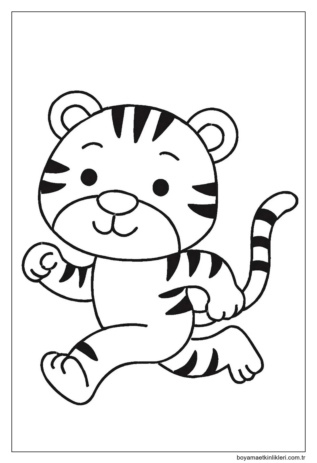 Çizmek Kaplan basit