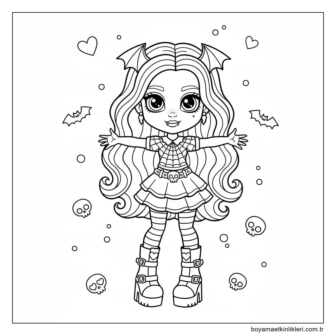 Çizmek Monster High çocuklar için