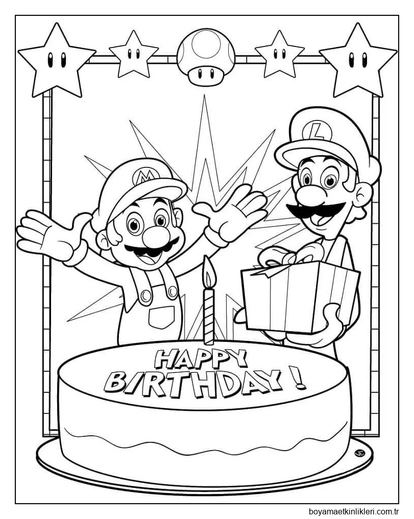 Doğum günün kutlu Olsun Mario
