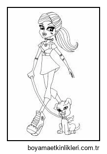 Frankie Stein ve Clawdeen Kurt Canavar Yüksek