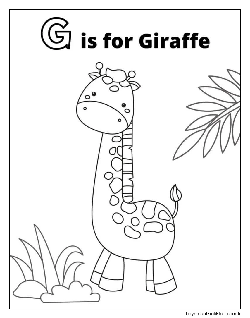 G Zürafa Içindir