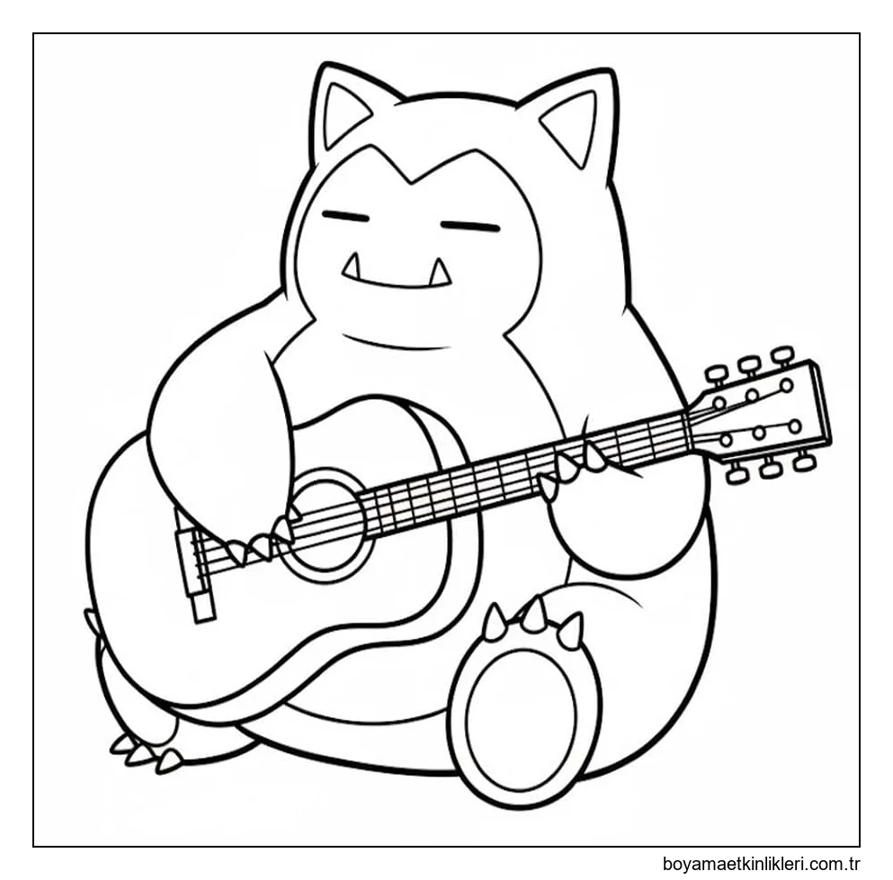 Görüntü Snorlax temel