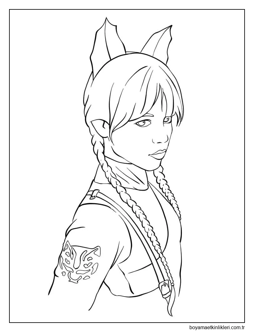 Guzel Wednesday addams