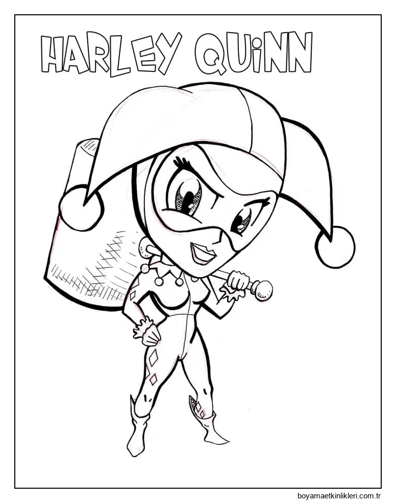 Harley Quinn 2 Yaş Çocuklar İçin