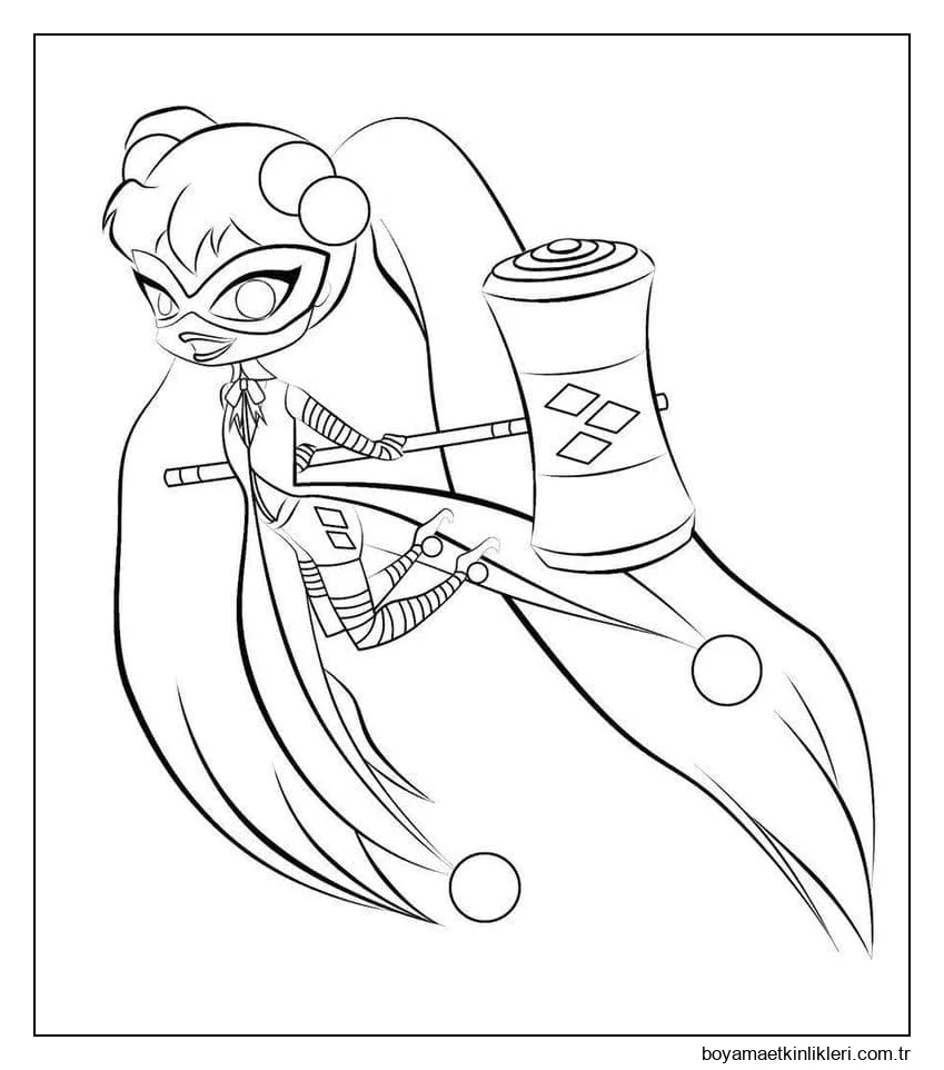 Harley Quinn 3 Yaş Çocuklar İçin