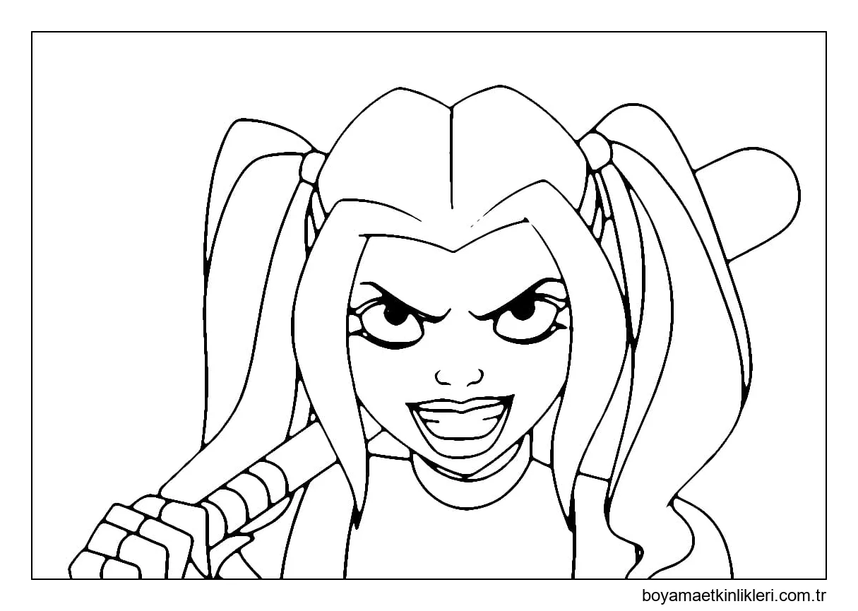 Harley Quinn 4 Yaş Çocuklar İçin