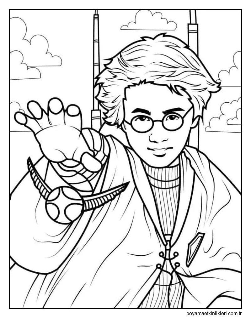 Harry Potter resmi çiz