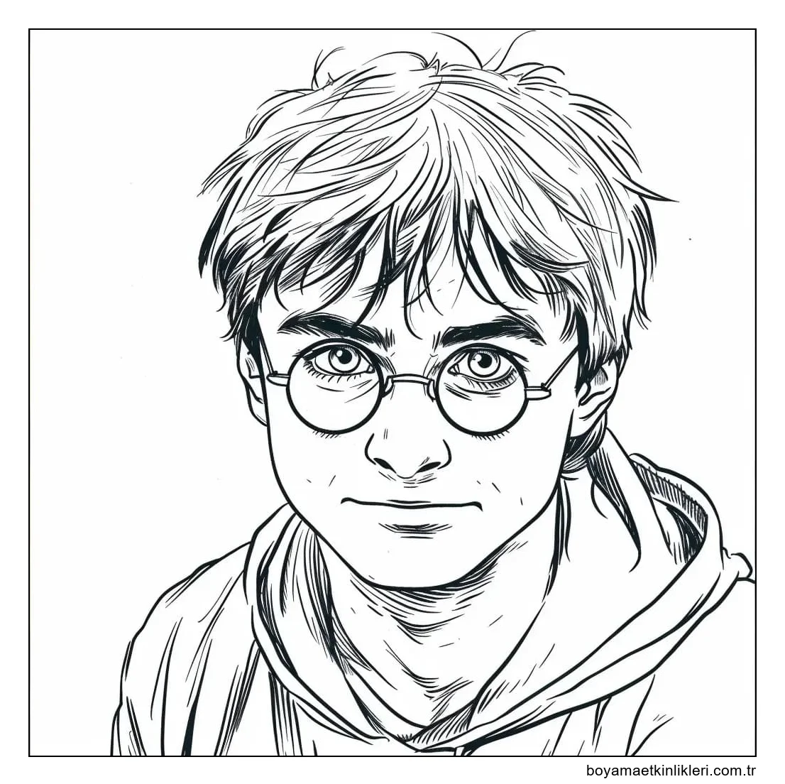 Harry Potter yüzünü çiz