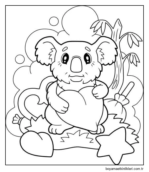 Kalpli ve Yıldızlı Koala