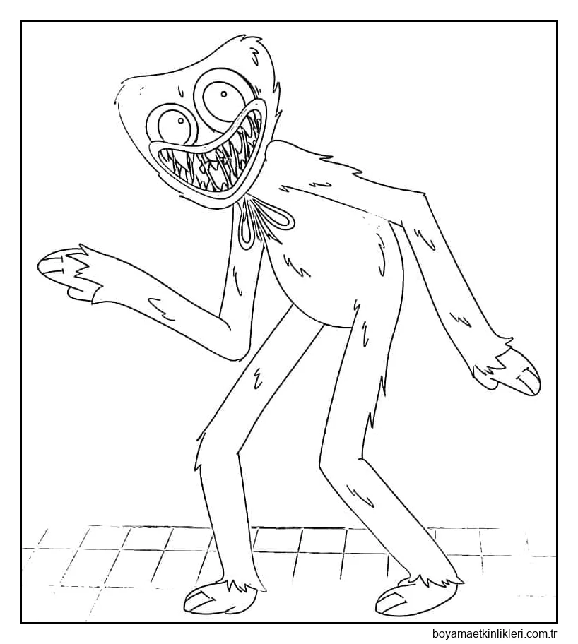 Kötü Huggy Wuggy ücretsiz