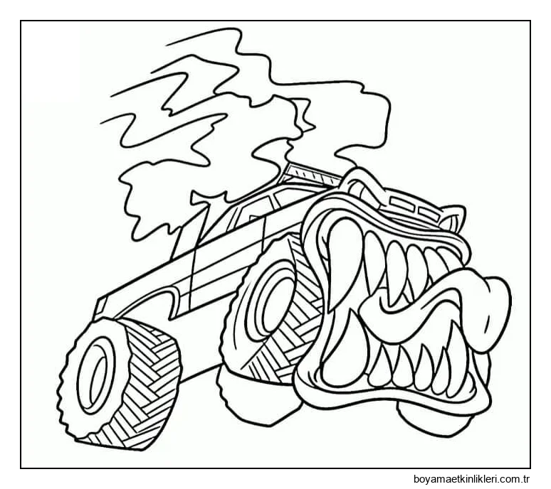 Maliyetsiz Canavar Kamyon Resmi